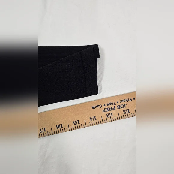 Victoria’s Secret PINK Roll Top Leggings Women's Small Black NWOT - Picture 8 of 11